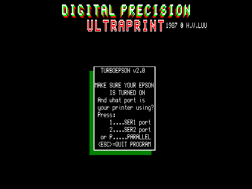 Ultraprint v2.0 (EPSON v2.0)