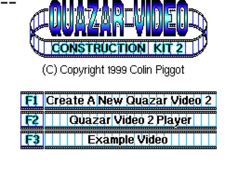 Quazar Video Construction Kit 2