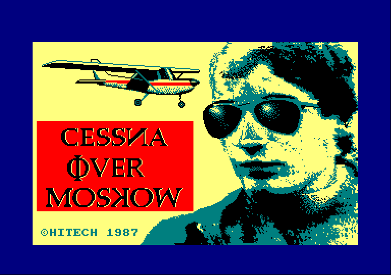 Cessna over Moscow