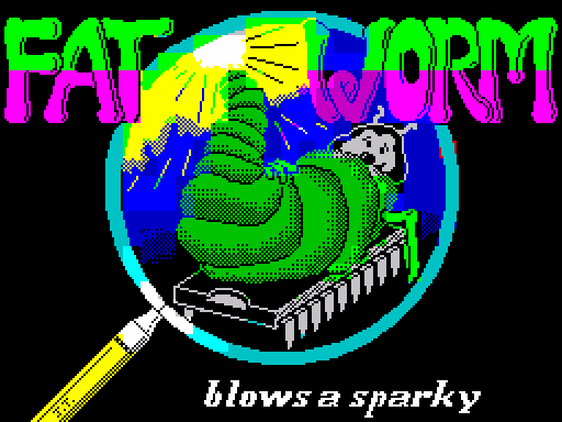 Fat Worm Blows A Sparky