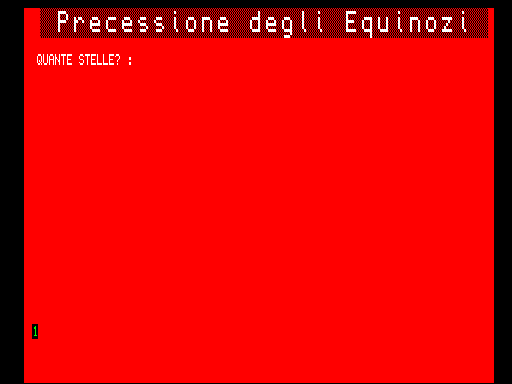 Precessione degli Equinozi (PD-F)
