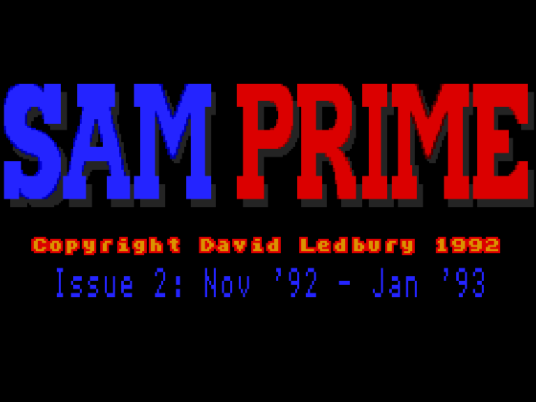 Sam Prime Issue 2