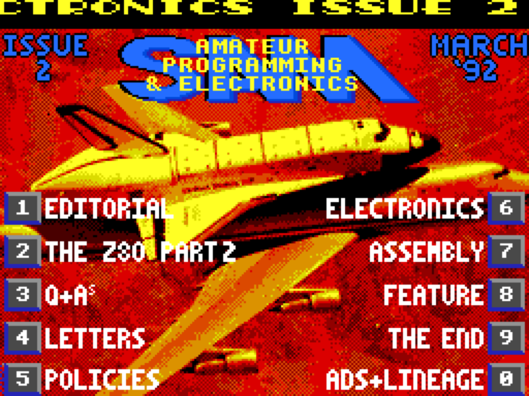 Sam Amateur Programming & Electronics Issue 2