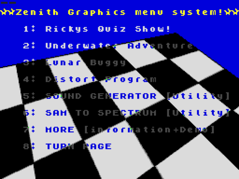Zenith Graphics Edition 1