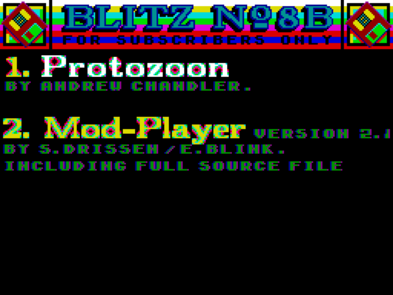 Blitz Magazine Issue 8B