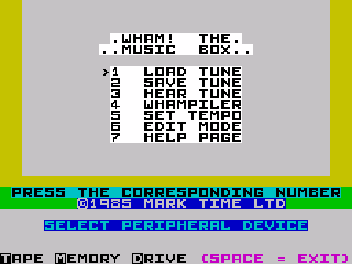 Wham The Music Box