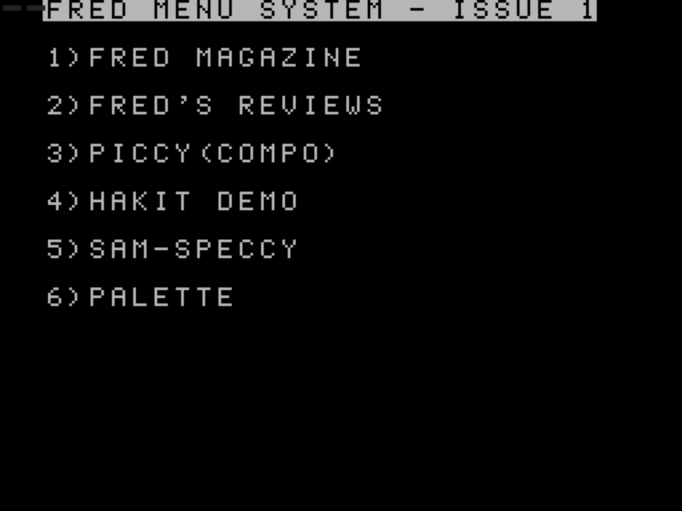 FRED Magazine Issue 01