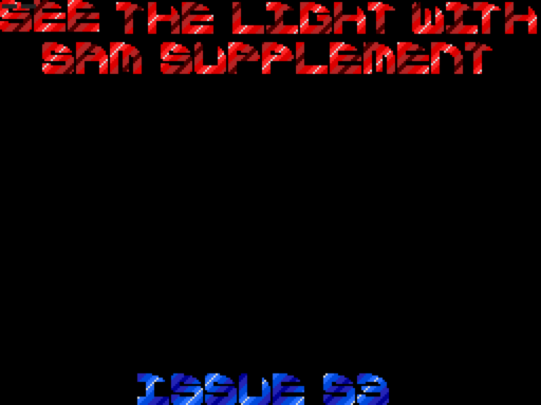 Sam Supplement Magazine Issue 53