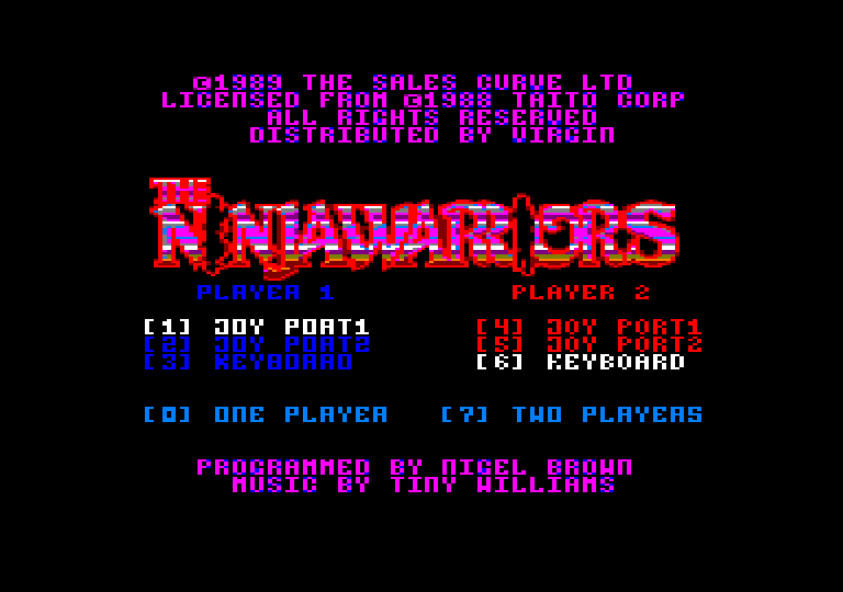 The Ninja Warriors