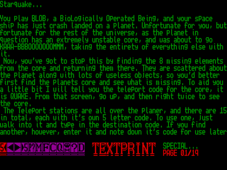 Speccy Classics Disk 2 Saving The World Again