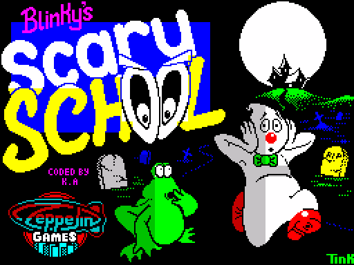 Blinky Scary Shool