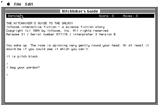 The Hitchiker's Guide to the Galaxy