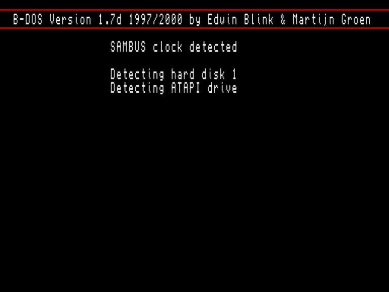 B-DOS V1.7D