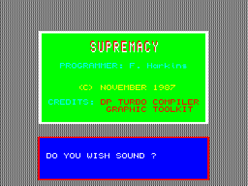 SUPREMACY (PD-F)