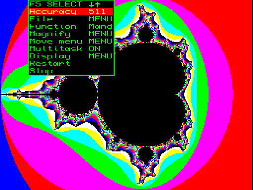 QUICK MANDELBROT III v3.00 (1992 version)