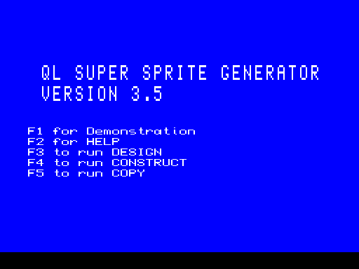 QL Super Sprite Generator v3.5