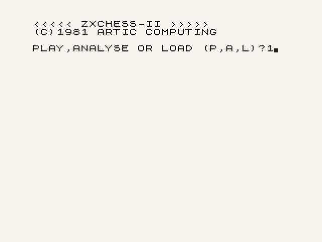 ZX Chess II