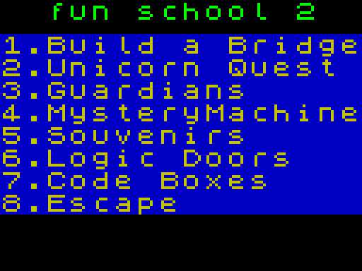 Fun School 2 8 to 12
