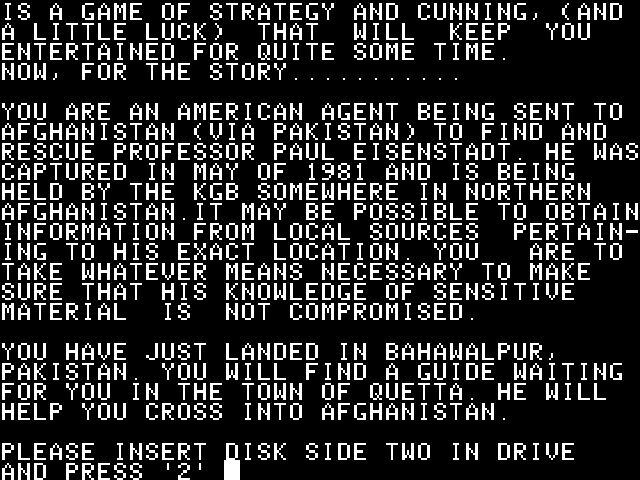 Kabul Spy Side 1