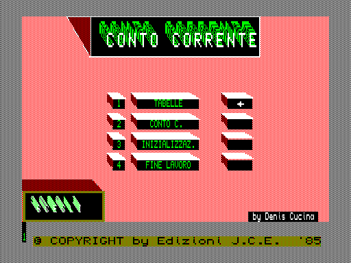 Conto Corrente - italian