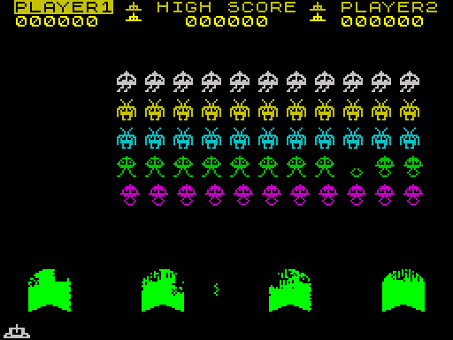 Spectral Invaders