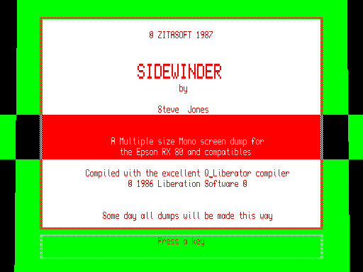 Sidewinder v0.31
