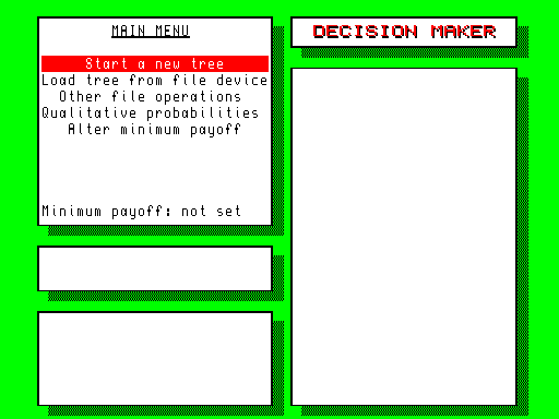 Decision Maker (v74)