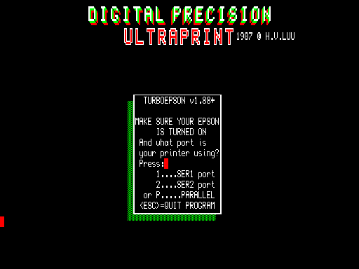 Ultraprint v2.0 (EPSON v1.88+)