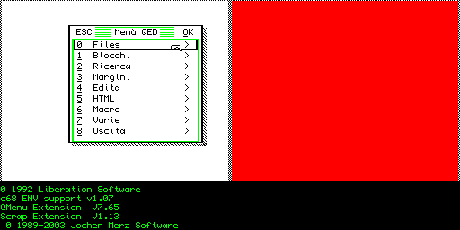 QEDMENU v1.00 (PD-F)
