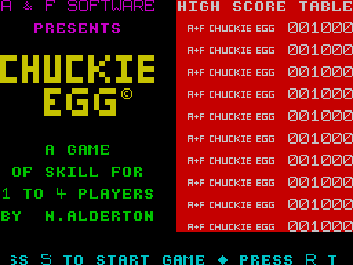 Chuckie Egg