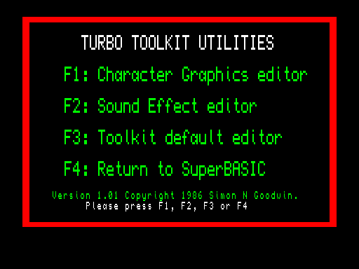 Turbo Toolkit v1.03