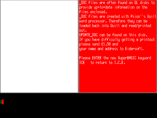CHOice v2.3 - exe v2.02 (requires I.C.E. ROM)