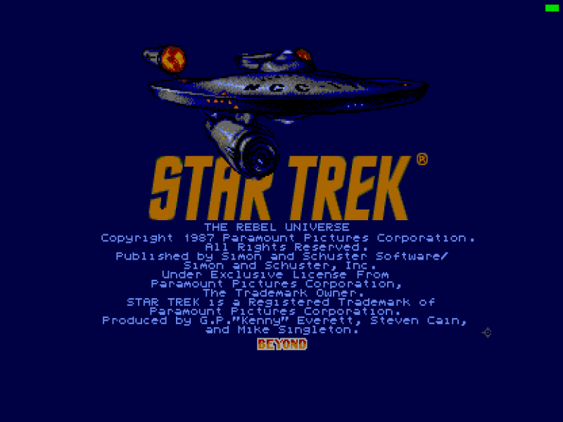 StarTrek The Rebel Universe