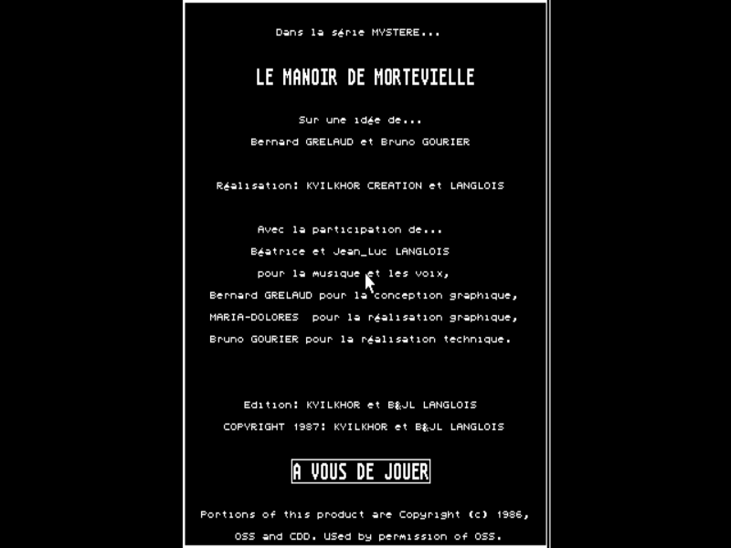 Le Manoir de Mortevielle