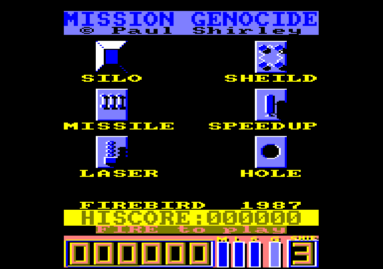 Mission Genocide Bombscare