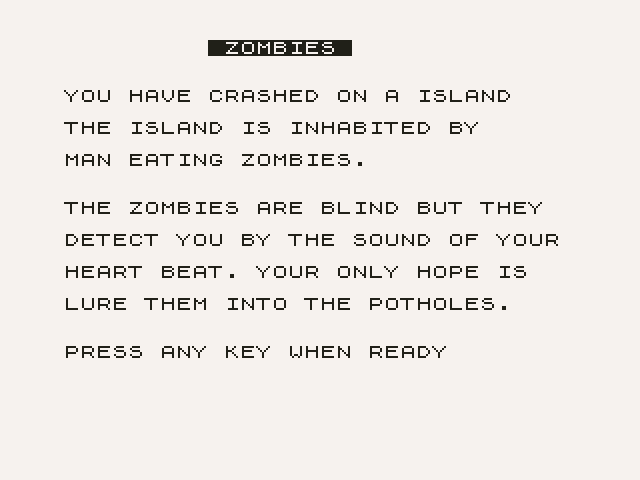 Zombies
