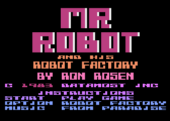 Mr Robot and his Robot Factory
