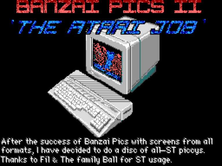 Banzai Pictures II - The Atari Job by Dan Doore