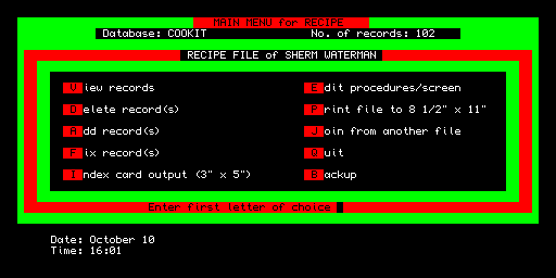 RECIPE