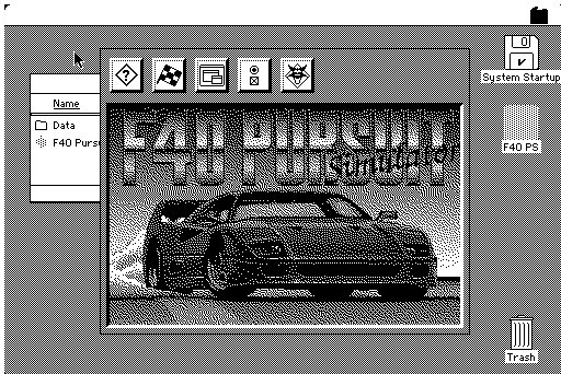 F40 Pursuit Simulator