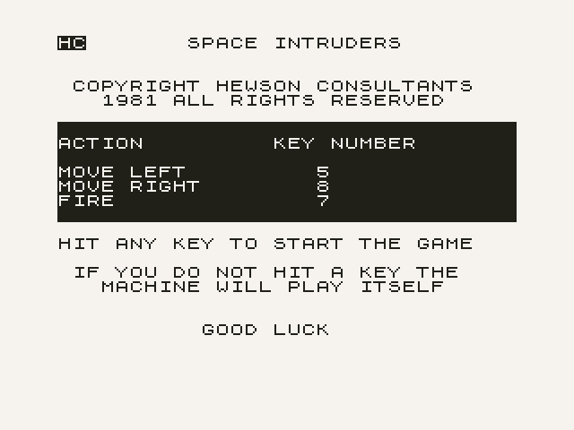 Space Intruders