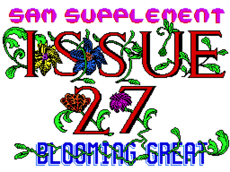 Sam Supplement Magazine Issue 27