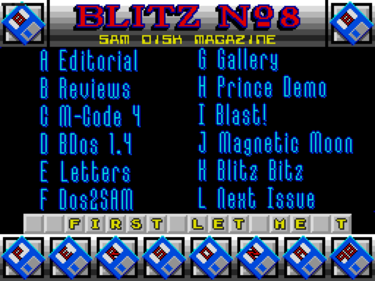 Blitz Magazine Issue 8A