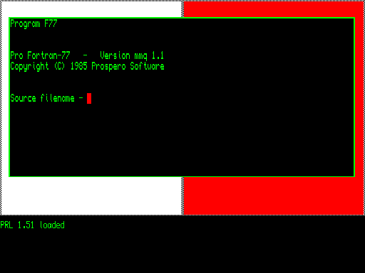 Pro Fortran-77 version mmq 1.17