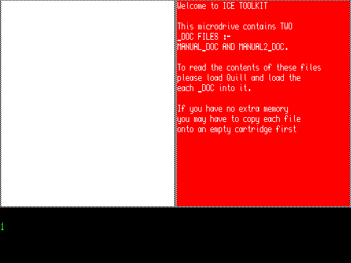 ICE TOOLKIT v2.0 (requires I.C.E. ROM)
