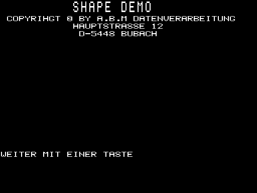 SHAPE