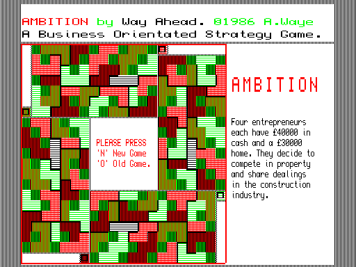 AMBITION - Extended Memory Version