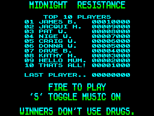 Midnight Resistance