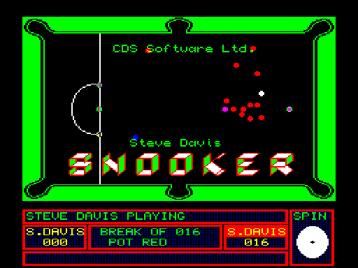 Steve Davis Snooker
