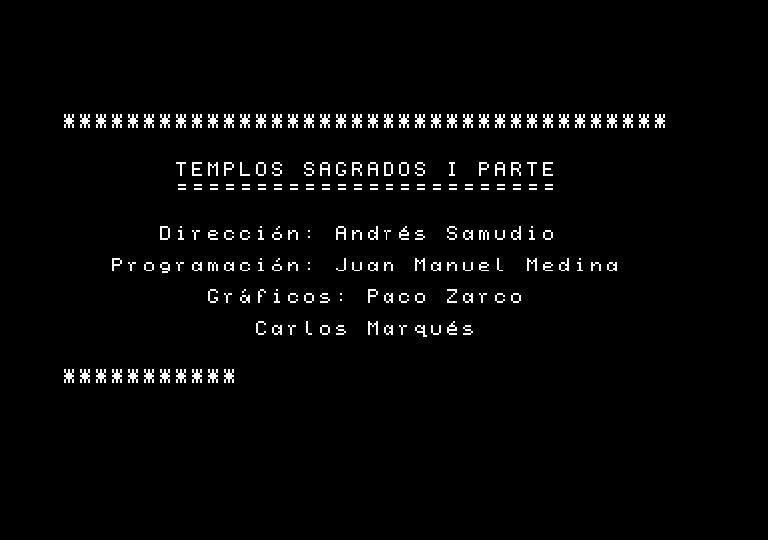 Los Templos Sagrados